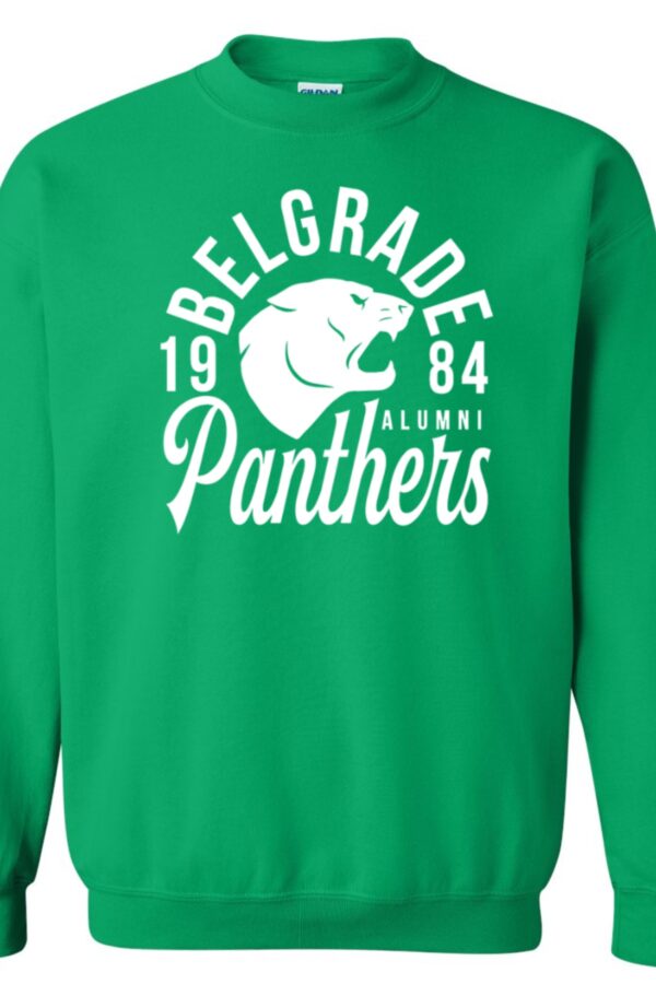 Green Crewneck Sweatshirt w/ Design - Image 3