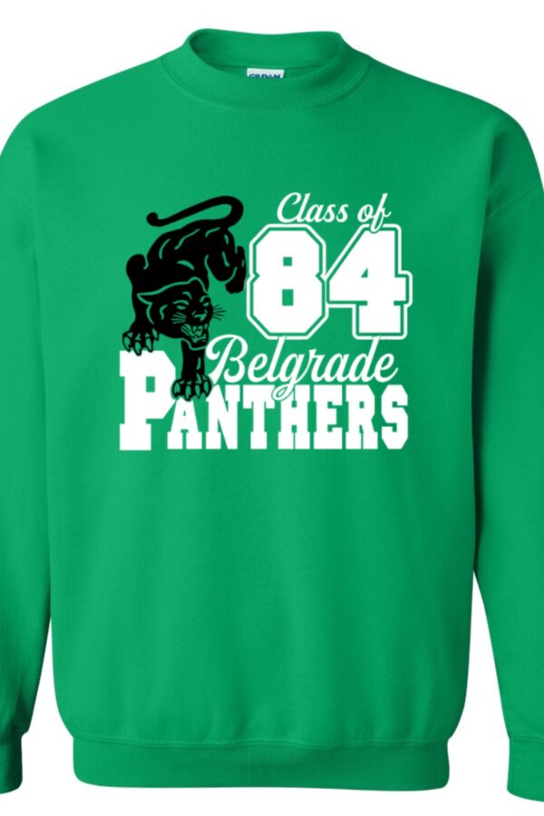 Green Crewneck Sweatshirt w/ Design - Image 7