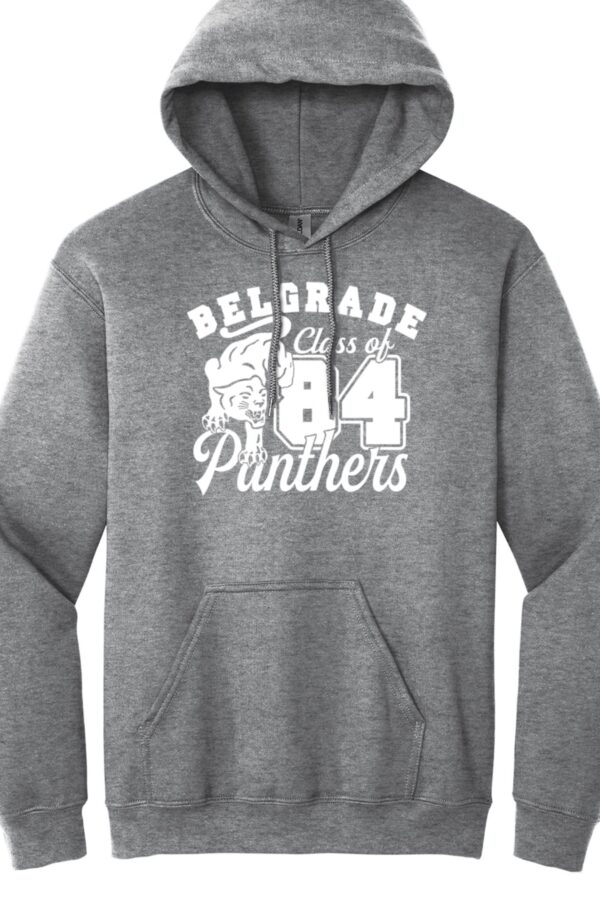 Gray Hoodie w/ Design - Image 5