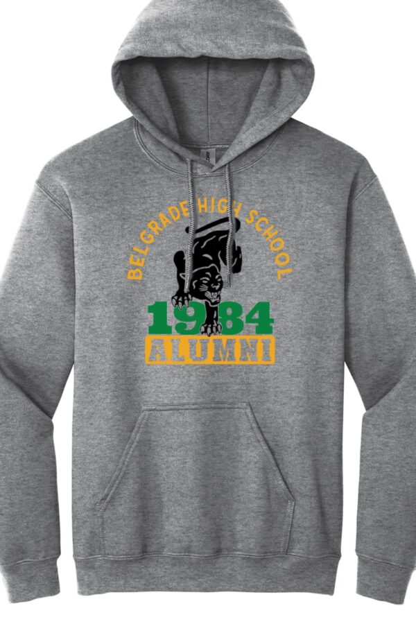 Gray Hoodie w/ Design - Image 6